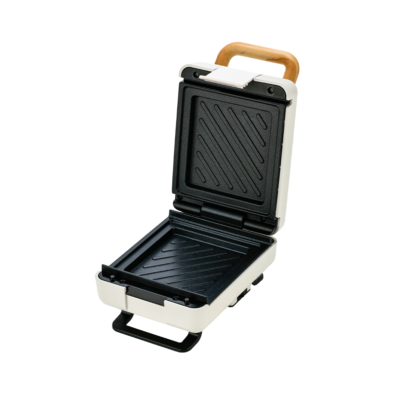 ساندویچ ساز BJX-S015 با دسته دانه چوب و صفحه ثابت