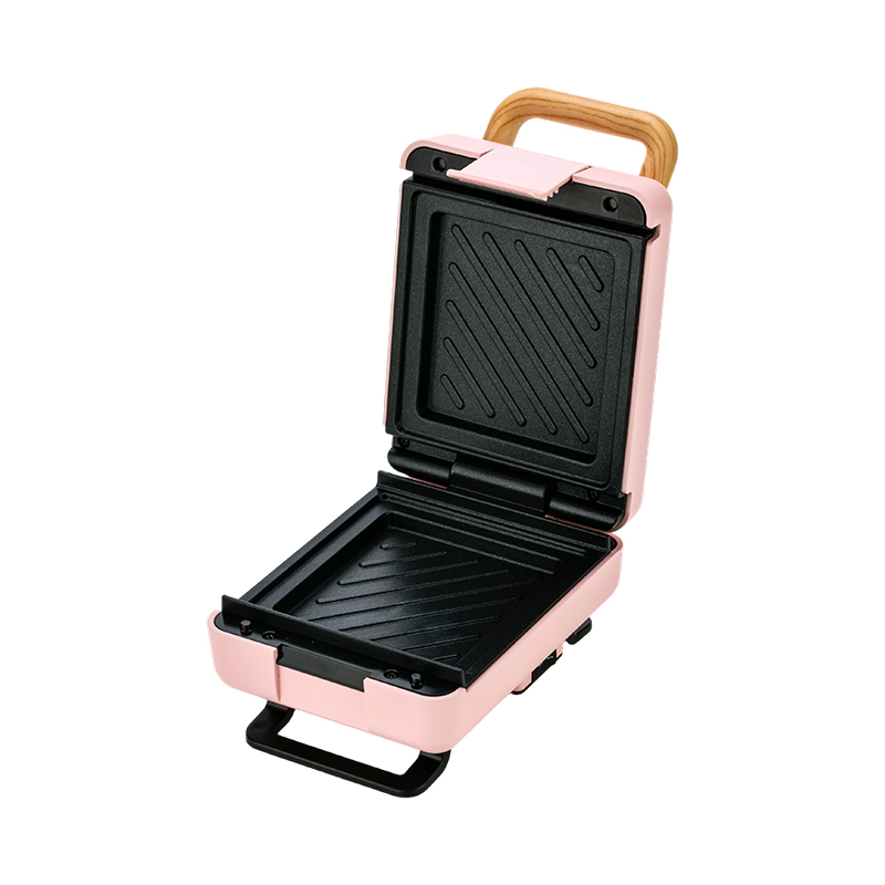 ساندویچ ساز BJX-S015 با دسته دانه چوب و صفحه ثابت